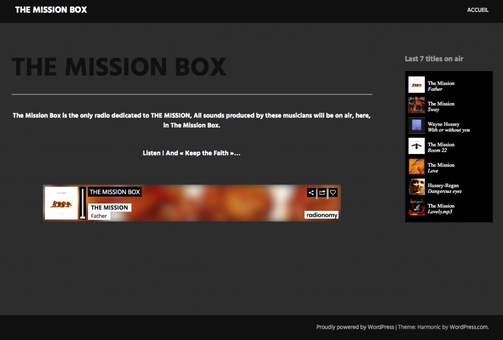 The Mission Box